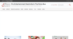 Desktop Screenshot of proentertainmentnashville.com
