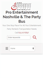 Mobile Screenshot of proentertainmentnashville.com